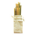 Natural Reusable Bamboo Straw with Customized Logo